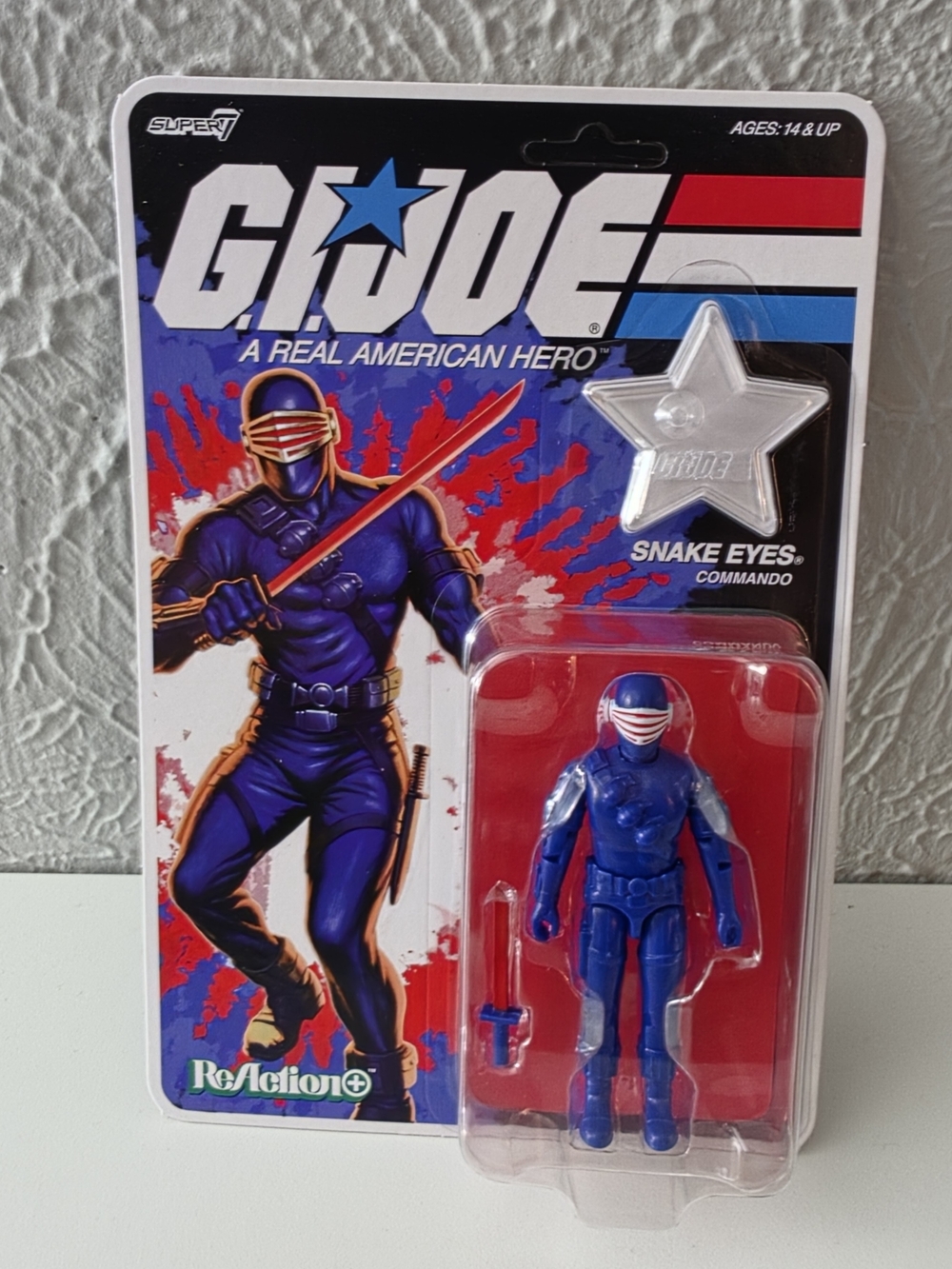 Snake Eyes Action Figure - Blue